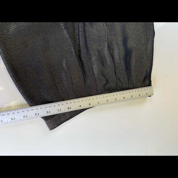 NWT Vintage Escada Gold Shimmer Hose Pants 34 - Picture 12 of 12